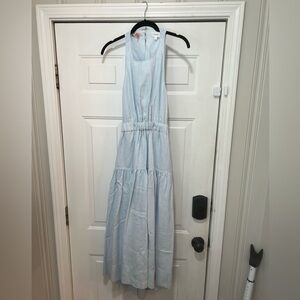 ALC open back midi dress